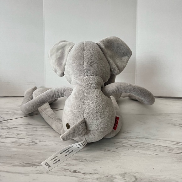 FAO Schwartz Long Sliding Adjustable Arms & Legs Elephant Plush 18" Toys "R" - Picture 2 of 12